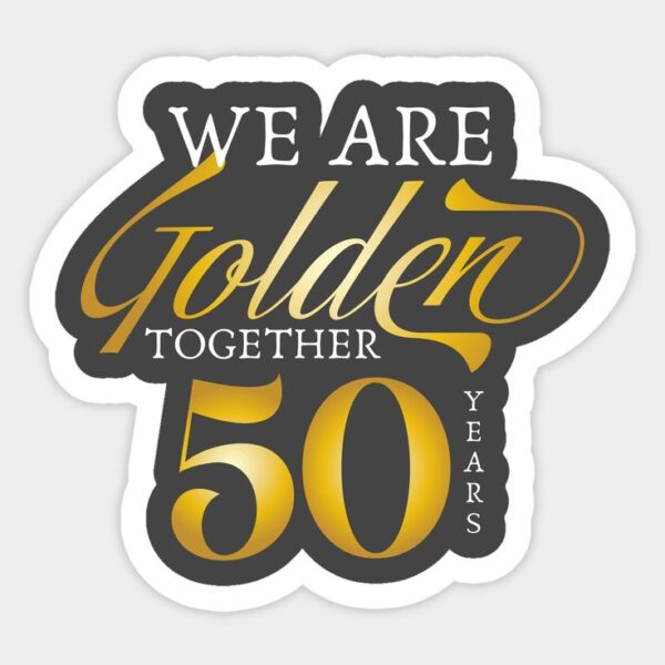 GREEVES 50th Anniversary' windscreen sticker  (self-cling type)